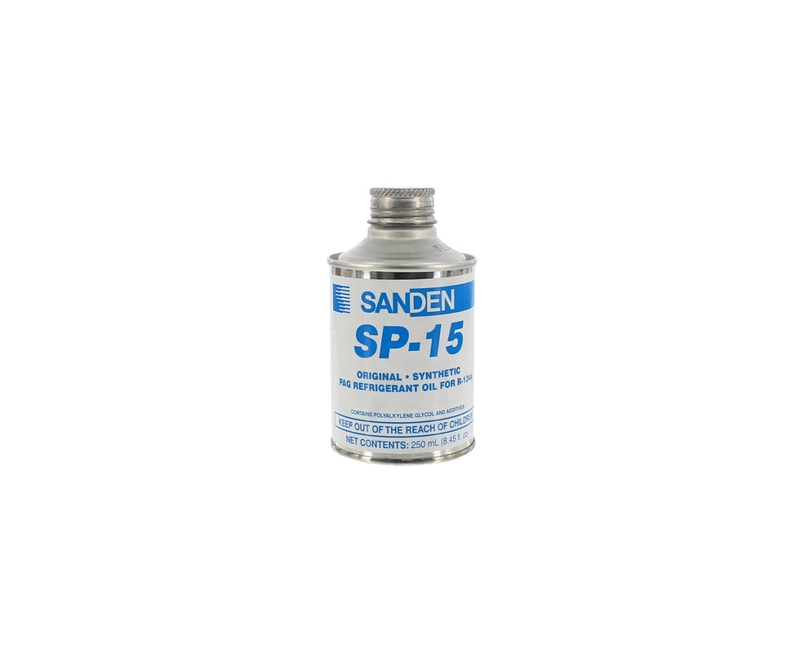 ACEITE REFRIGERANTE SANDEN SP-15 250ML PARA COMPRESOR DE A/C - 1