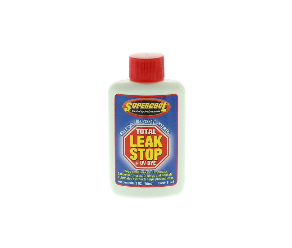 SELLADOR DE FUGAS Y TINTE SUPERCOOL HFO-1234YF 2OZ - 1