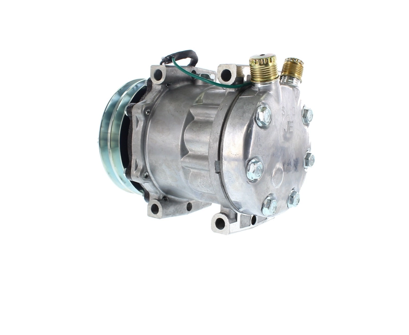 COMPRESOR DE A/C AMERICAN AIR 7H13 2A 24V 132MM TAPA JD (AM) - 1