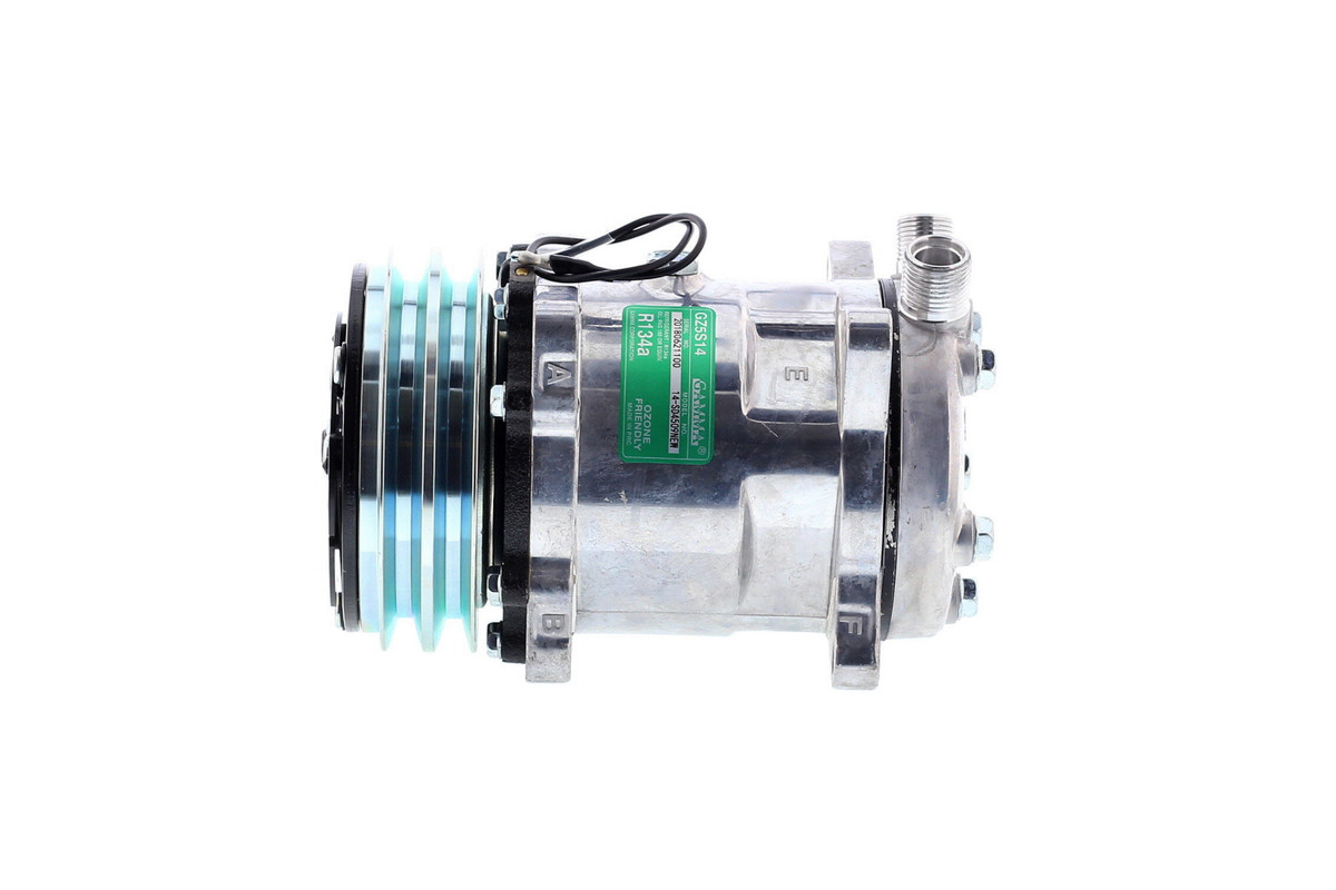 COMPRESOR DE A/C 5H14 2A 12V 132MM TAPA FG/FN/FV (AM) 4509 - 1