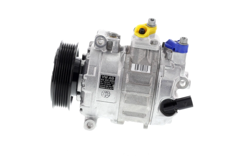 COMPRESOR DE A/C DENSO 7SEU16C 6PK 12V 110MM AUDI (OE) - 1