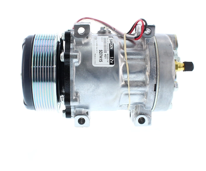 COMPRESOR DE A/C SANDEN 7H15 8PK 12V 119MM (OE) - 1