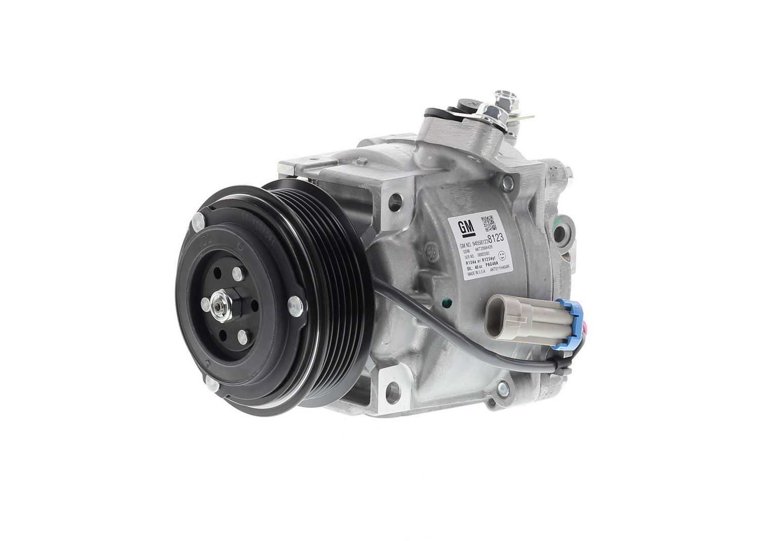 COMPRESOR DE AC QS90 6PK 12V GM PLUG 1.8 - 7