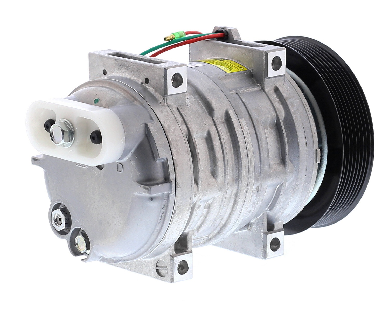 COMPRESOR PARA AC VALEO TM21HX 8PK 24V 141MM SALIDA HORIZONTAL Z0013379 - 4