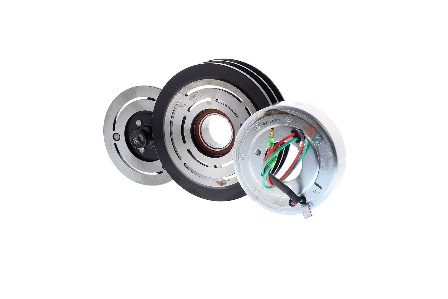 EMBRAGUE COMPLETO AMERICAN AIR PARA AC TM21 2A 24V 12000072 - 6