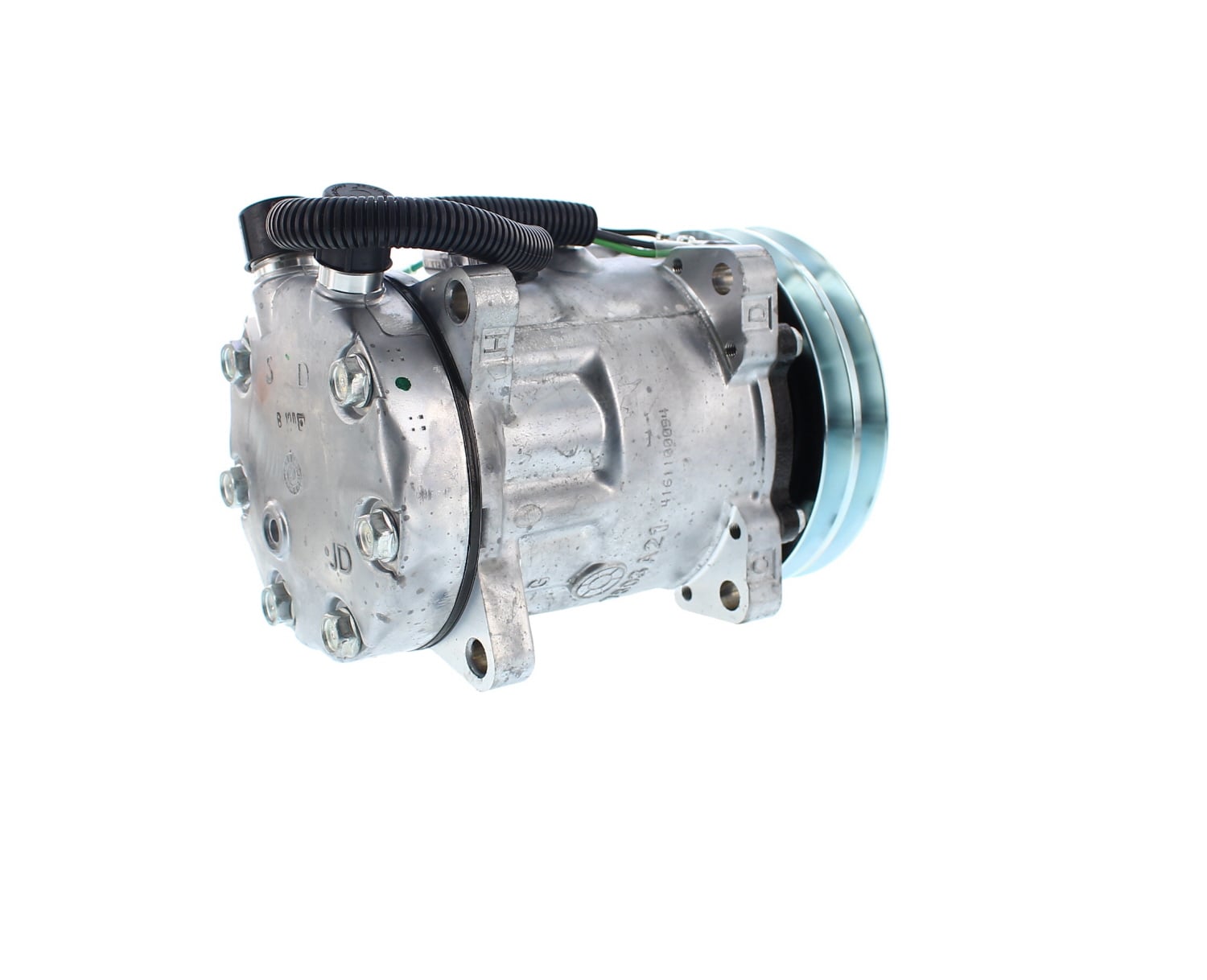 COMPRESOR DE AC AMERICAN AIR SD7H15 2A 24V 132MM TAPA JD 4271 SANDEN - 4