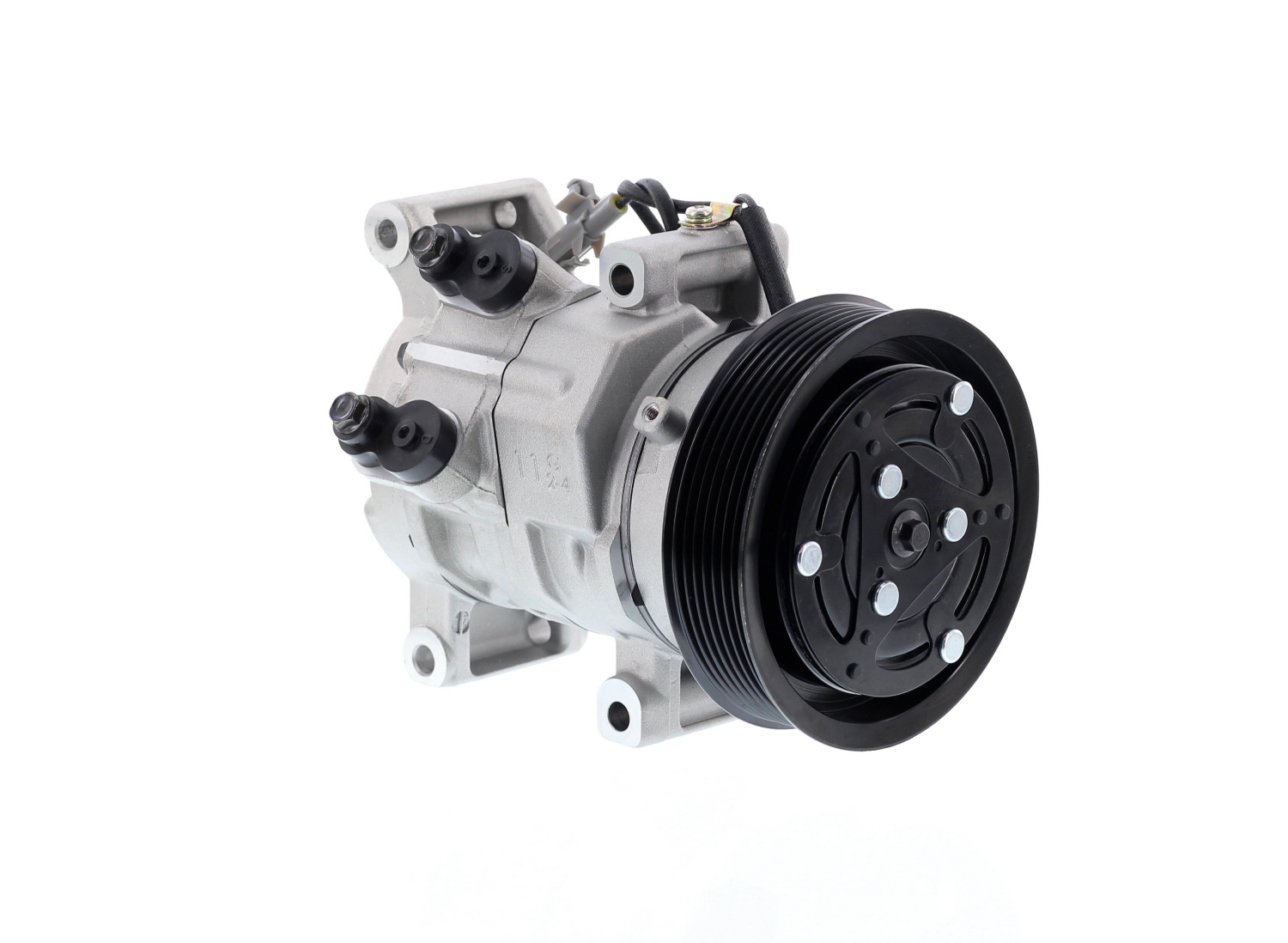 COMPRESOR DE AC AMERICAN AIR 10S11C 7PK 12V 120MM M. D. CON COBERTOR DE POLVO TOYOTA HILUX (AM) - 6