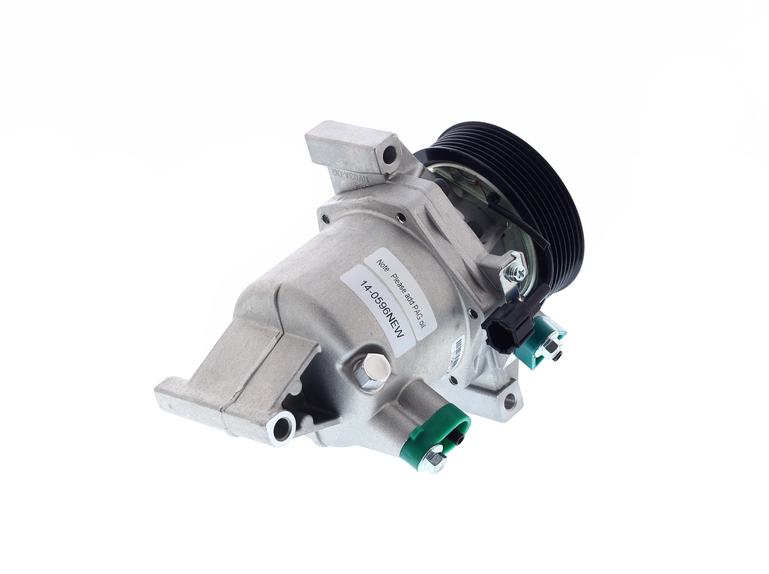 COMPRESOR DE AC AMERICAN AIR CR08B 7PK 12V 100MM M. DIRECTO NISSAN VERSA 12-19 (AM) - 4