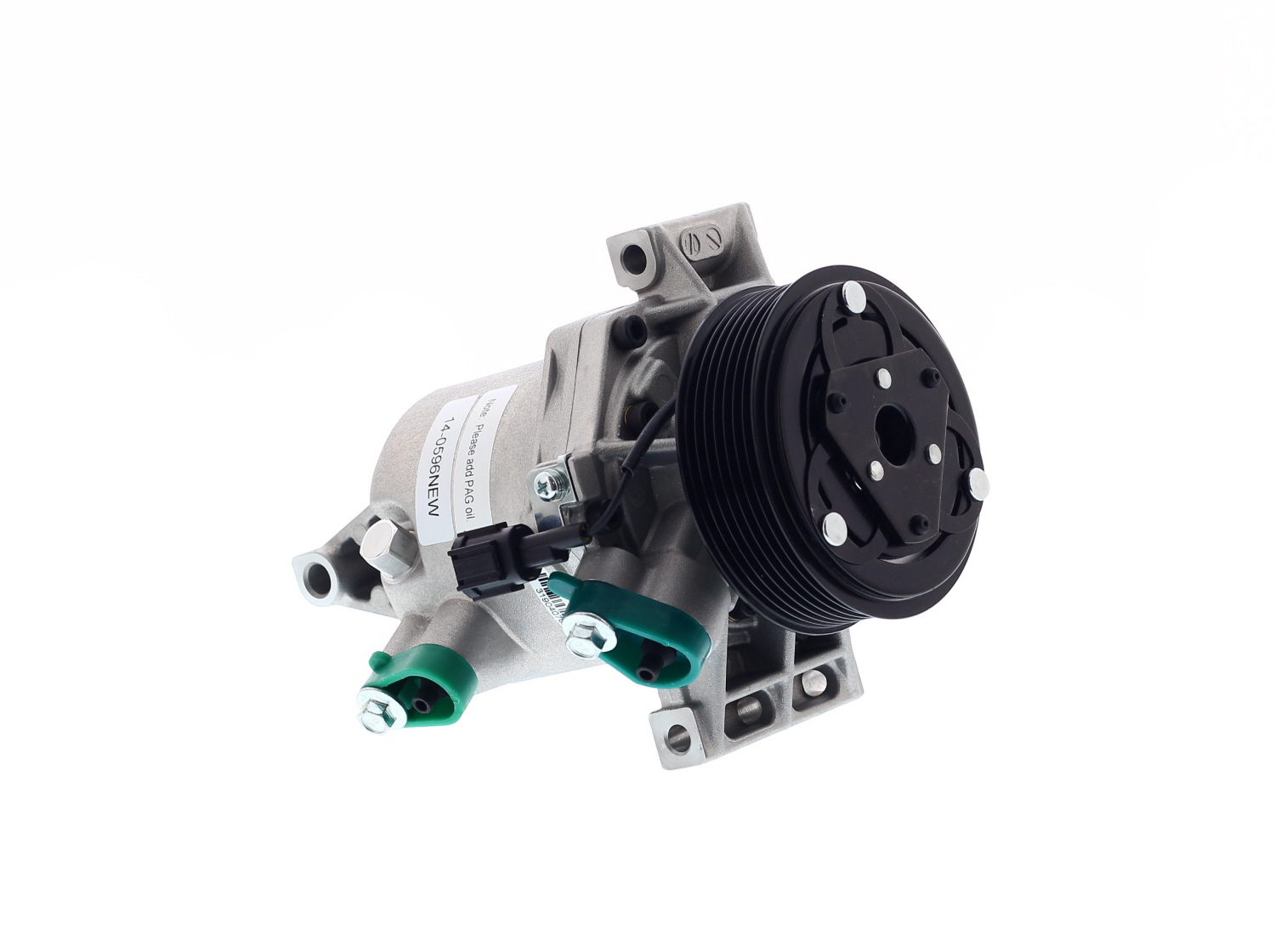 COMPRESOR DE AC AMERICAN AIR CR08B 7PK 12V 100MM M. DIRECTO NISSAN VERSA 12-19 (AM) - 6