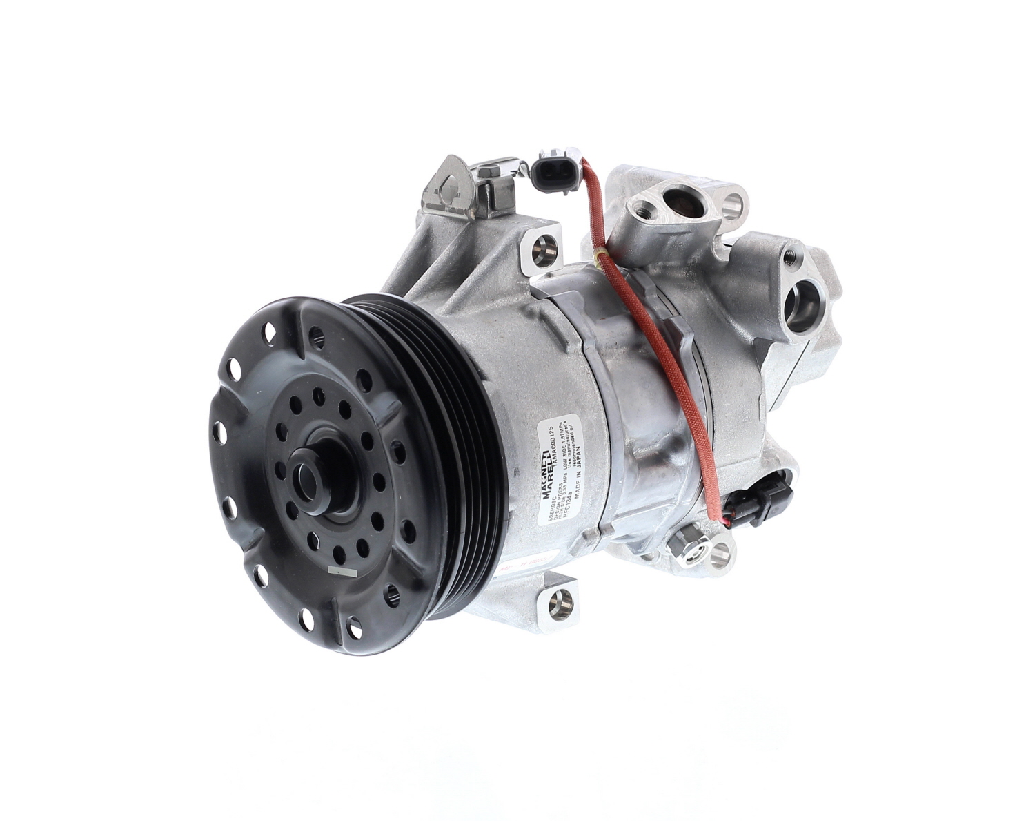 COMPRESOR DE AC AMERICAN AIR 5SER09C 4PK 12V 110MM MONTAJE DIRECTO (AM) - 8