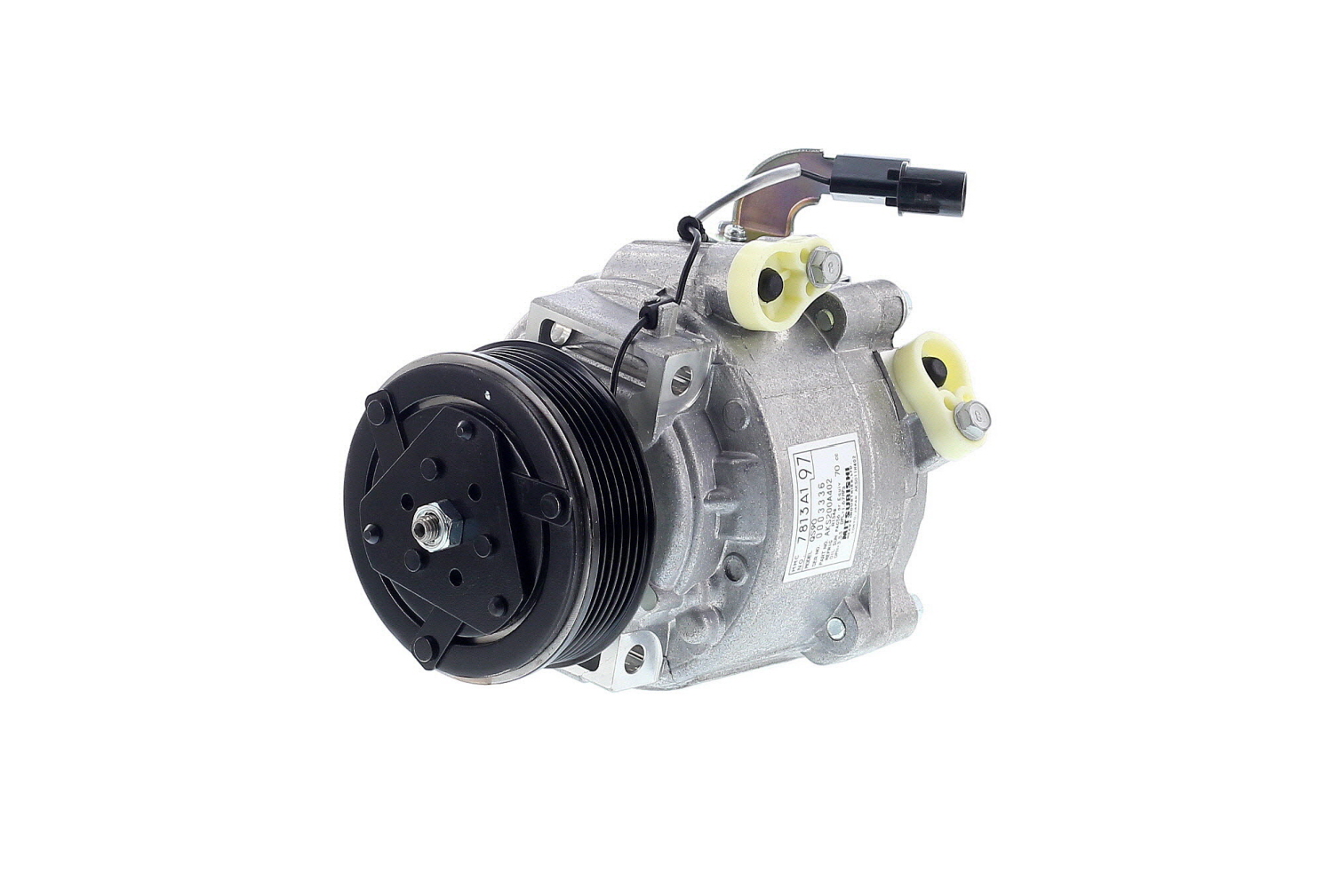 COMPRESOR DE AC QS90 6PK 12V 95MM MONTAJE DIRECTO LANCER/OUTLANDER - 8