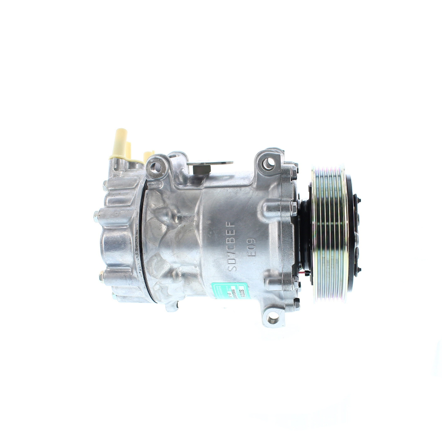 COMPRESOR DE AC SD7C16 6PK 99MM M.D TAPA CRP CITROEN PEUGEOT 1390 SANDEN - 5
