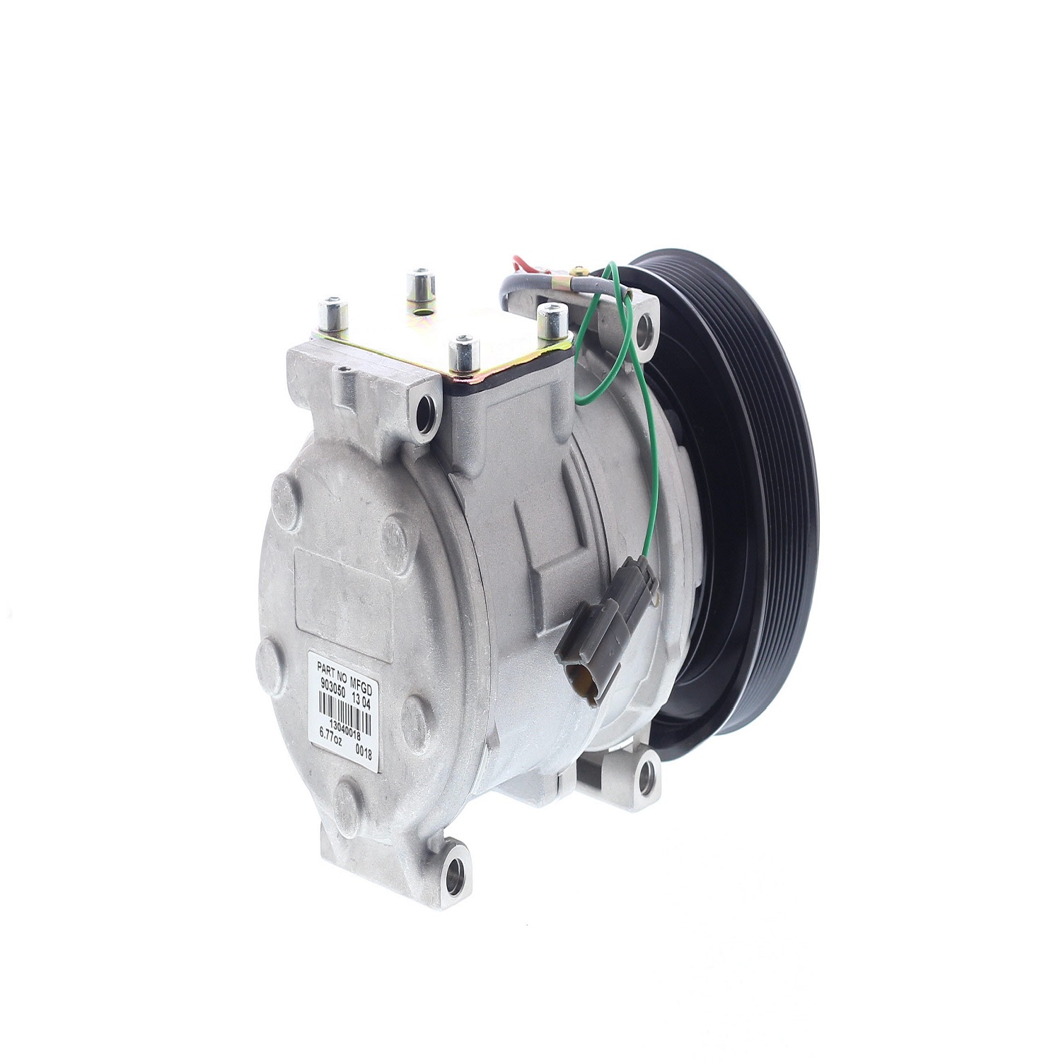 COMPRESOR DE AC AMERICAN AIR 10PA17C 8PK 24V 145MM JOHN DEERE (AM) - 4