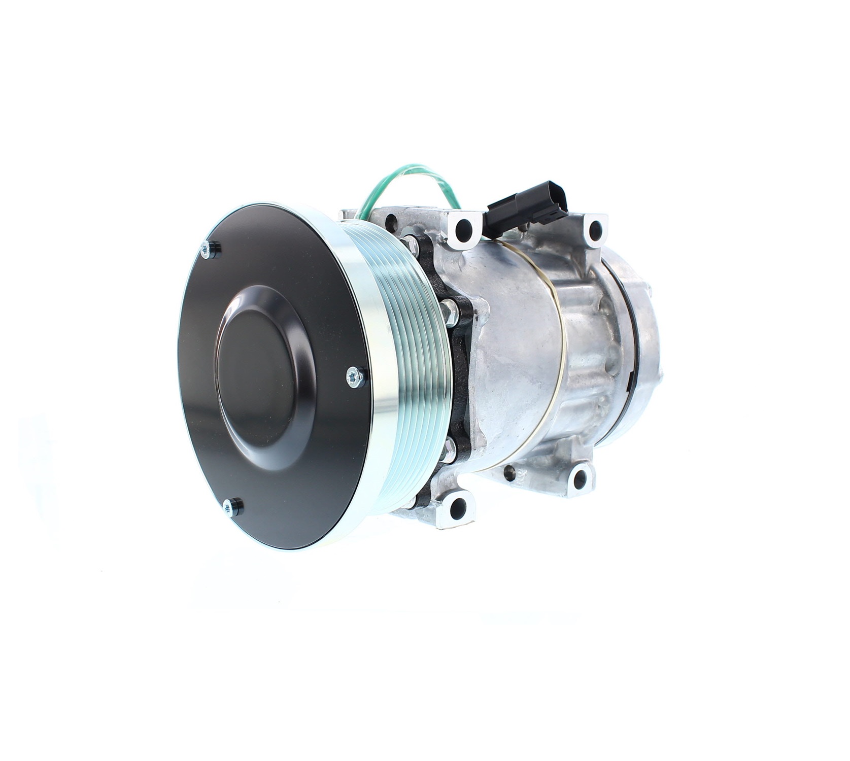COMPRESOR DE AC AMERICAN AIR 7H15 8PK 24V 133MMM MONTAJE DIRECTO CATERPILLAR 4095 SANDEN - 8