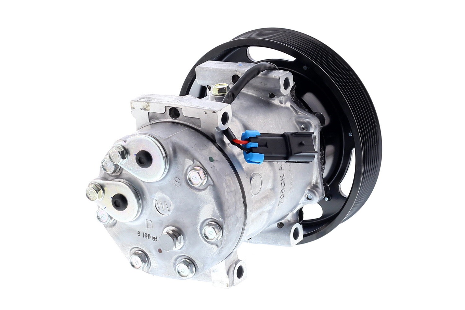 COMPRESOR DE AC AMERICAN AIR SD7H15SHD 8PK 12V 180MM M. D. TAPA WV 4326U SANDEN - 4