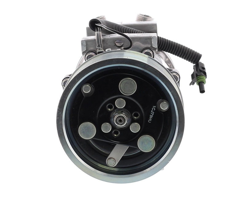 COMPRESOR DE AC 7H15 10PK 12V 119MM LARGO MONTAJE DIRECTO TAPA JD 4405 SANDEN - 7