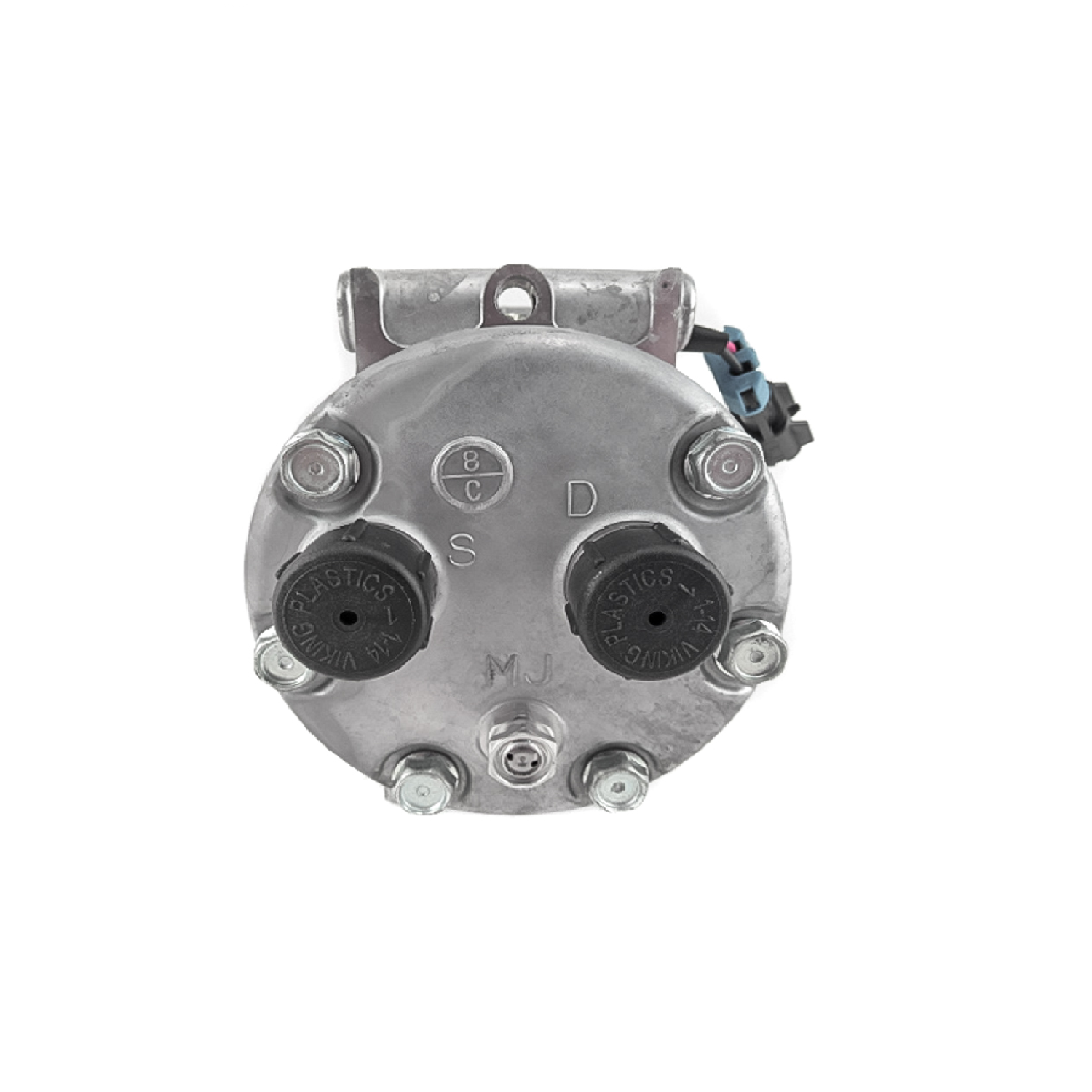 COMPRESOR DE AC AMERICAN AIR 7H15 8PK 12V 119MM TAPA MD (OE) 4776 4482 SANDEN - 2