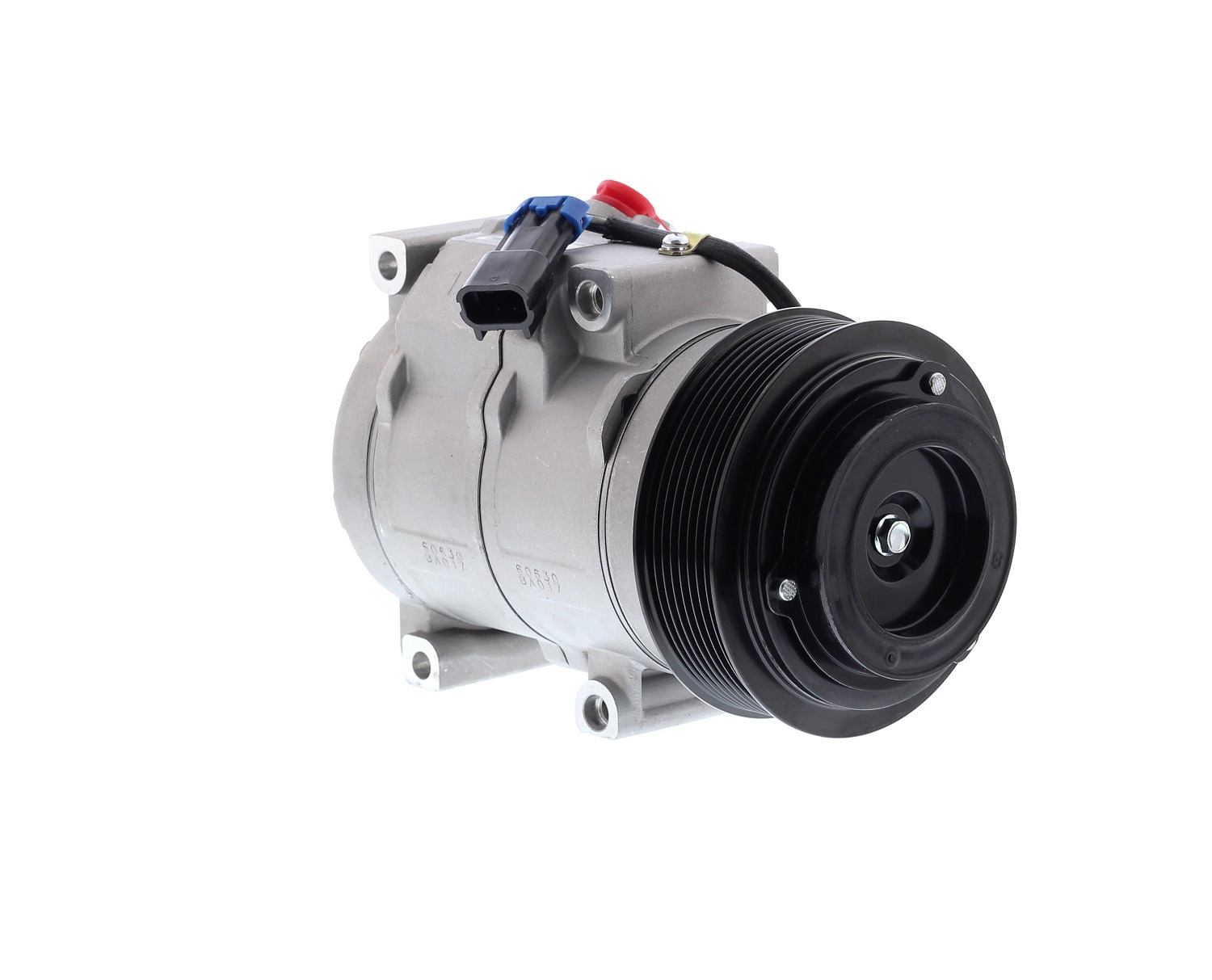 COMPRESOR DE AC AMERICAN AIR 10SRE18C 8PK 12V 121MM M. D JOHN DEERE AT-367640 (AM) - 6