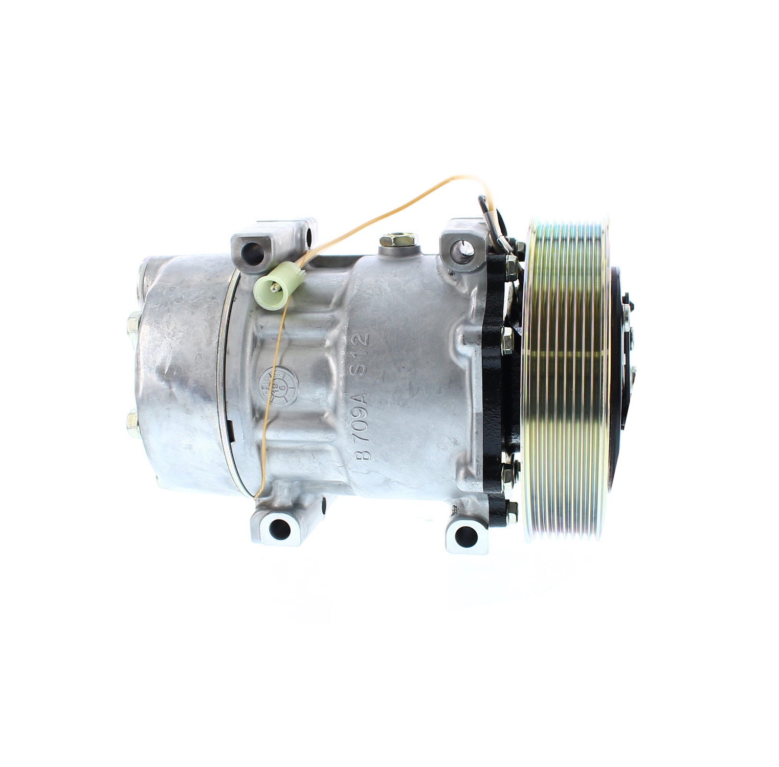 COMPRESOR DE AC AMERICAN AIR SD7H15 8PK 24V 149MM MONTAJE DIRECTO 6093 SANDEN - 5