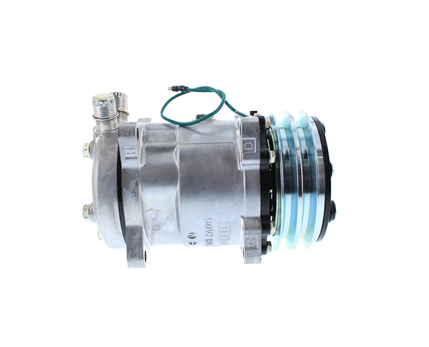 COMPRESOR DE AC SD5H14HD 2A 24V 132MM TAPA FL SALIDA VERTICAL ORING 6665 SANDEN - 5