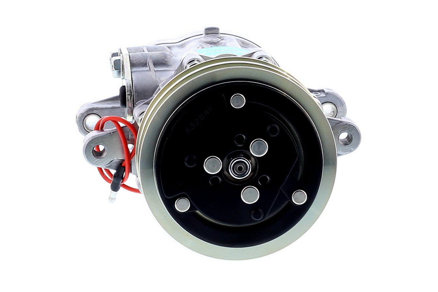 COMPRESOR DE AC AMERICAN AIR 7B10 2A 12V 115MM MONTAJE ALTERNADOR 7170 SANDEN - 7