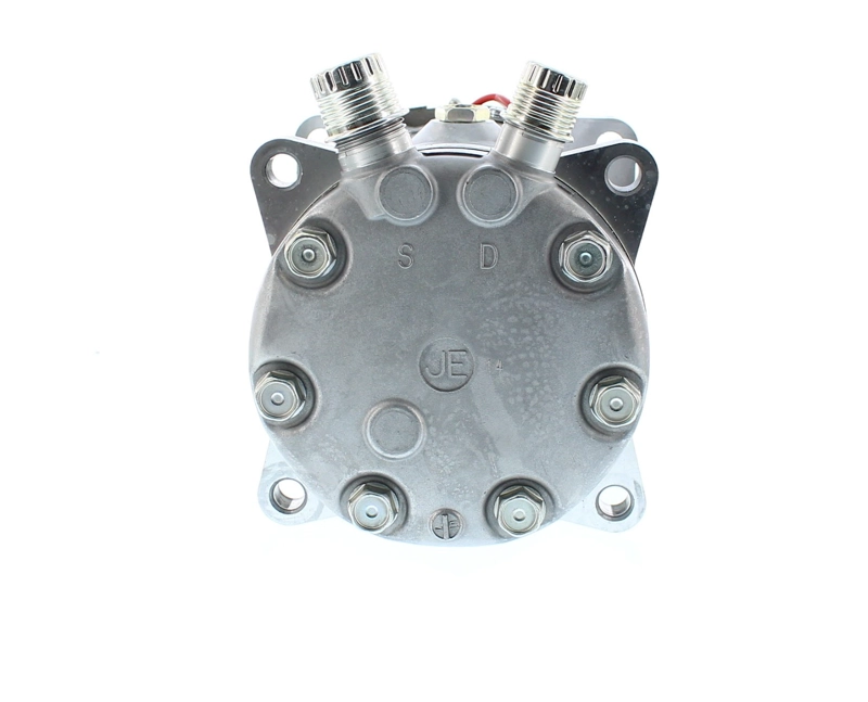 COMPRESOR DE AC 7H13 8PK 12V 119MM MONTAJE OREJAS TAPA JE 7306 SANDEN - 3