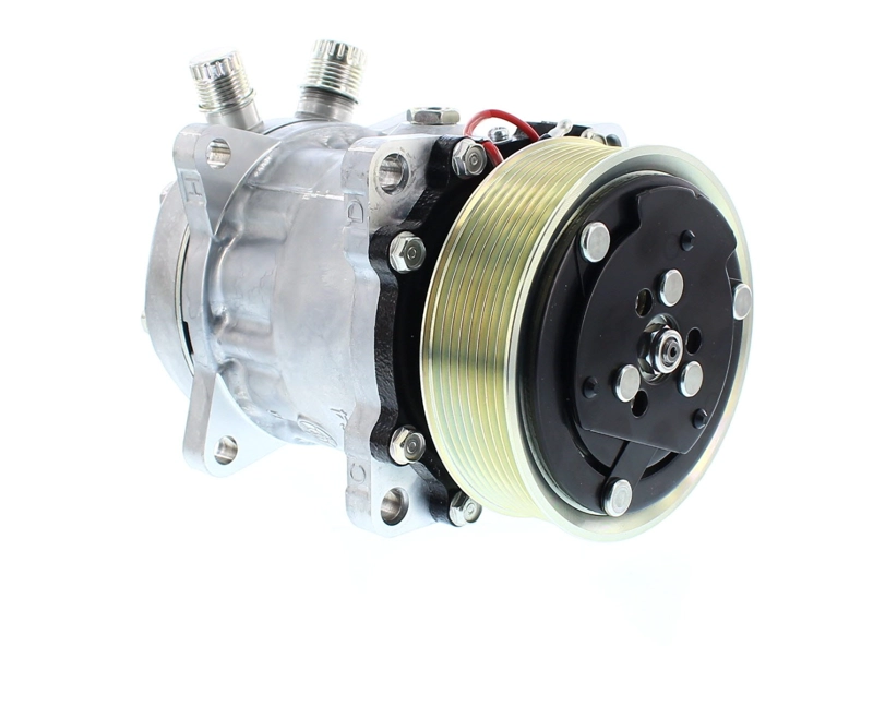 COMPRESOR DE AC 7H13 8PK 12V 119MM MONTAJE OREJAS TAPA JE 7306 SANDEN - 6