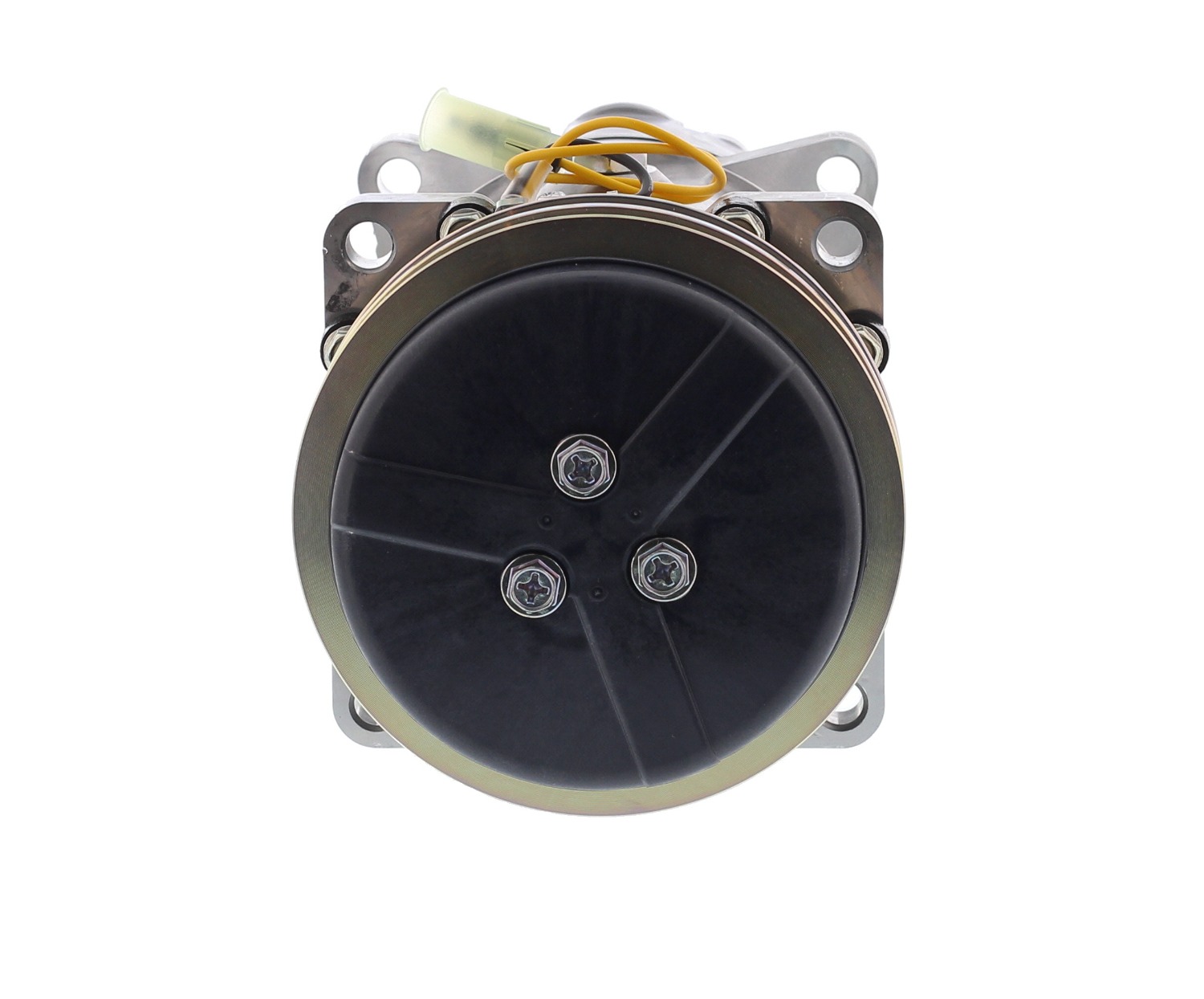 COMPRESOR DE AC AMERICAN AIR 7H15 2A 24V 132MM M.O COBERTOR PLASTICO TAPA WZ U6035 8045 8243 SANDEN - 7