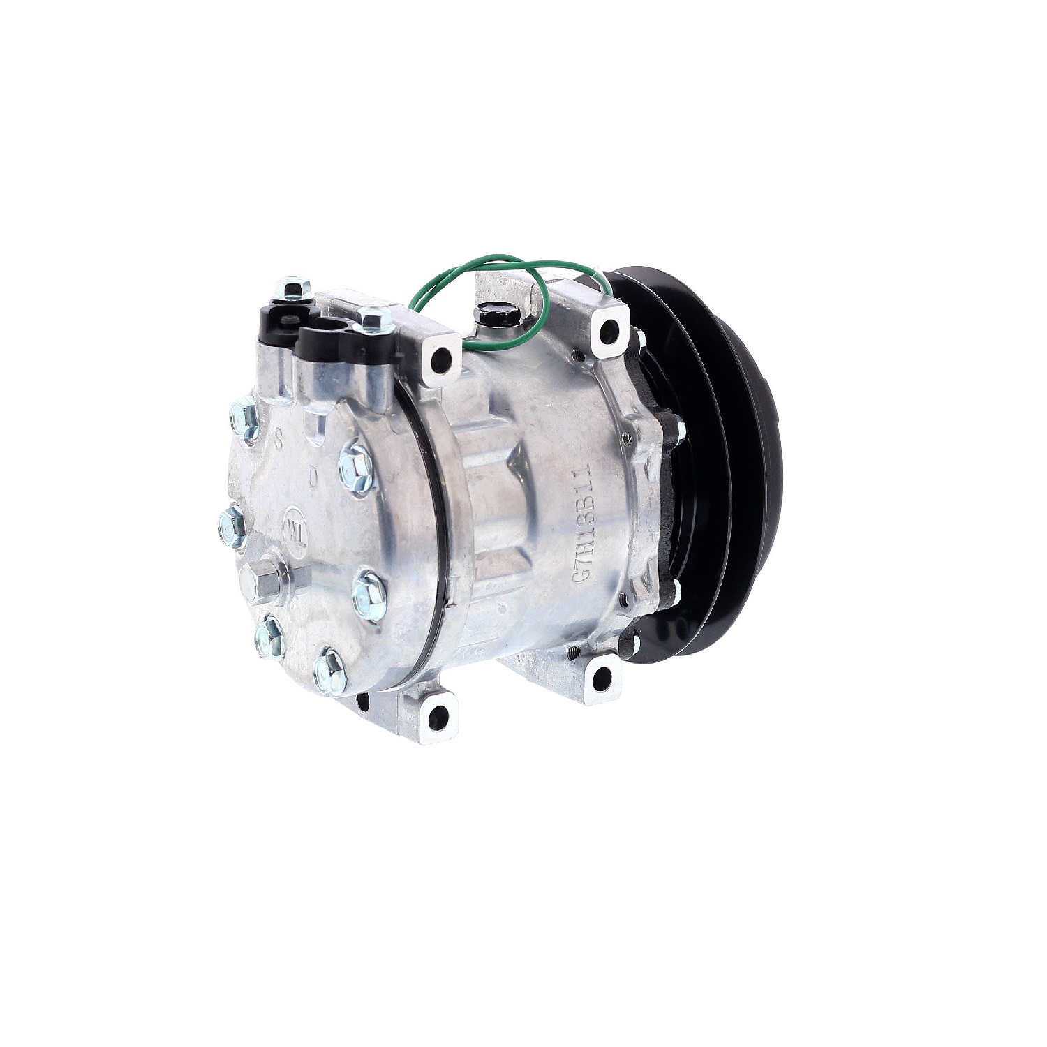 COMPRESOR DE AC 7H13 1B 24V 146MM M.D TAPA WL KOMATSU (AM) 8948 7360 - 4