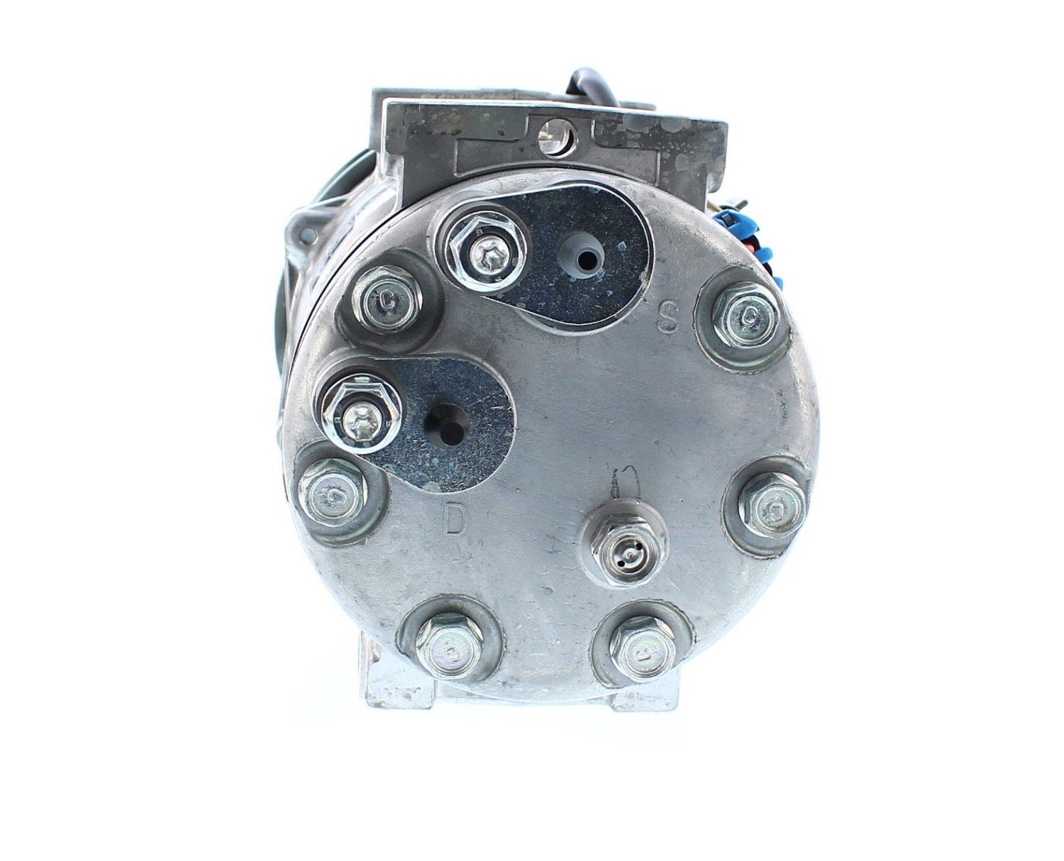COMPRESOR DE AC AMERICAN AIR 7H15 6PK 12V 125MM TAPA GWA 4815 4304 4546 SANDEN - 3