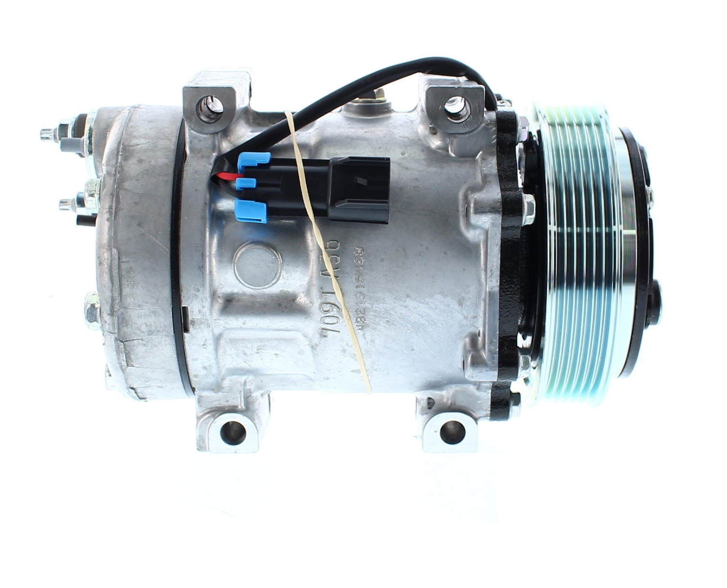COMPRESOR DE AC AMERICAN AIR 7H15 6PK 12V 125MM TAPA GWA 4815 4304 4546 SANDEN - 5