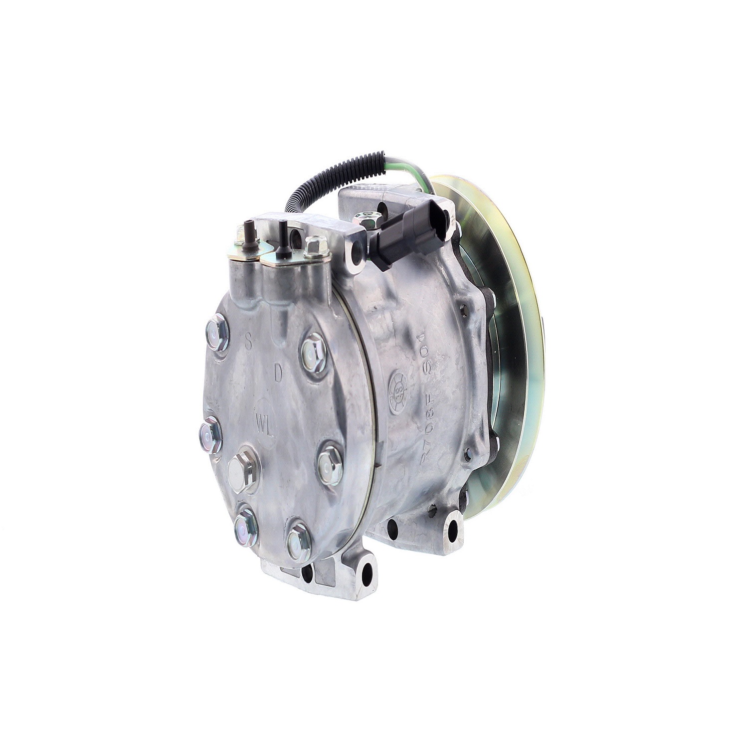 COMPRESOR DE AC AMERICAN AIR 7H13 1B 24V 146MM KOMATSU 8948 7360 SANDEN - 4