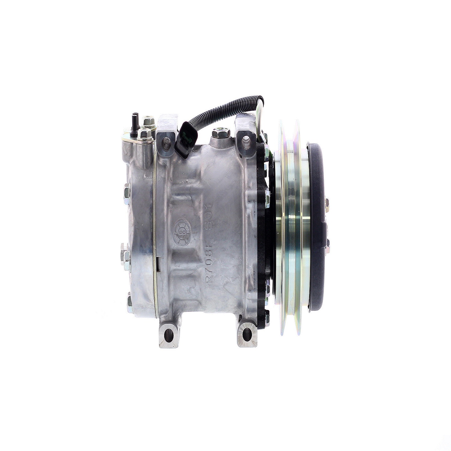 COMPRESOR DE AC AMERICAN AIR 7H13 1B 24V 146MM KOMATSU 8948 7360 SANDEN - 5