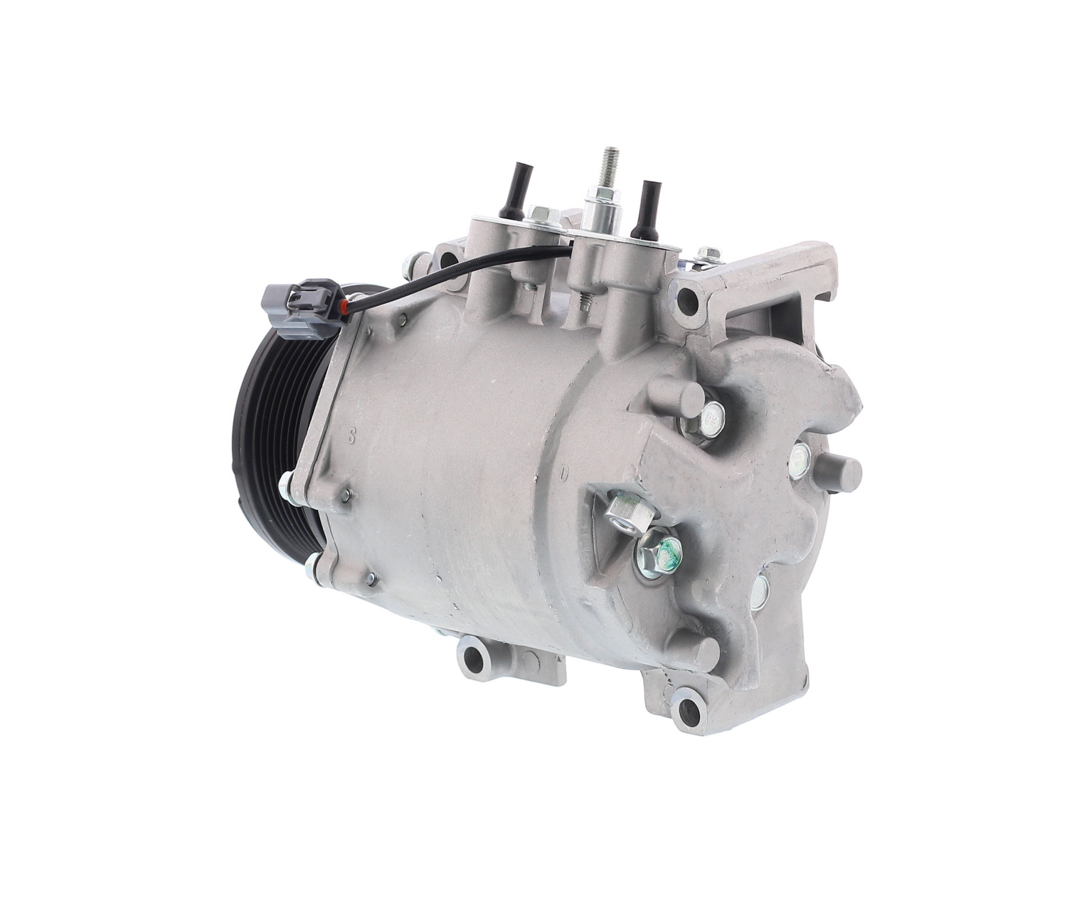 COMPRESOR DE AC AMERICAN AIR HS110R 7PK 12V 100MM HONDA CRV 02-06 AM - 2