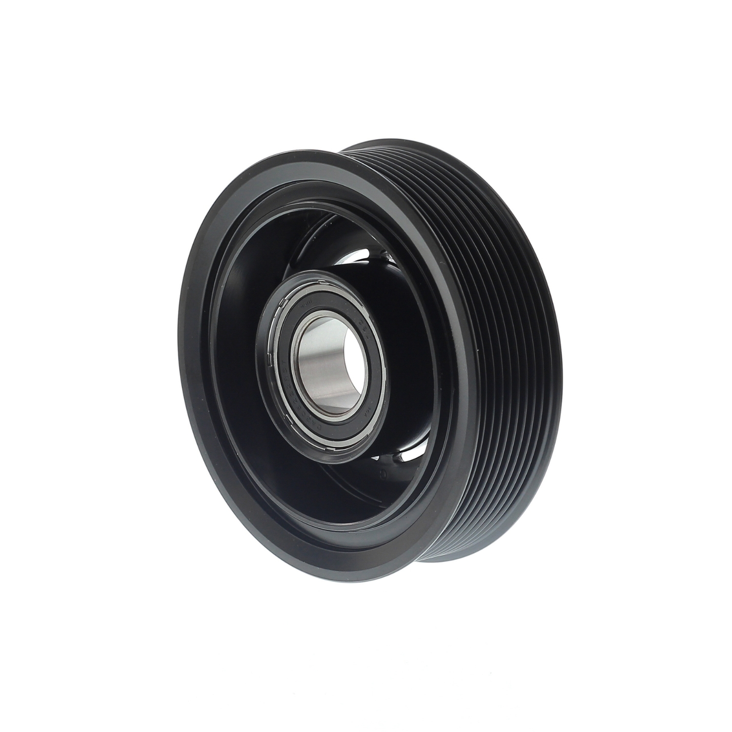 POLEA CON RODAMIENTO AMERICAN AIR 10PA 9PK 135MM CAMION MERCEDES - 2