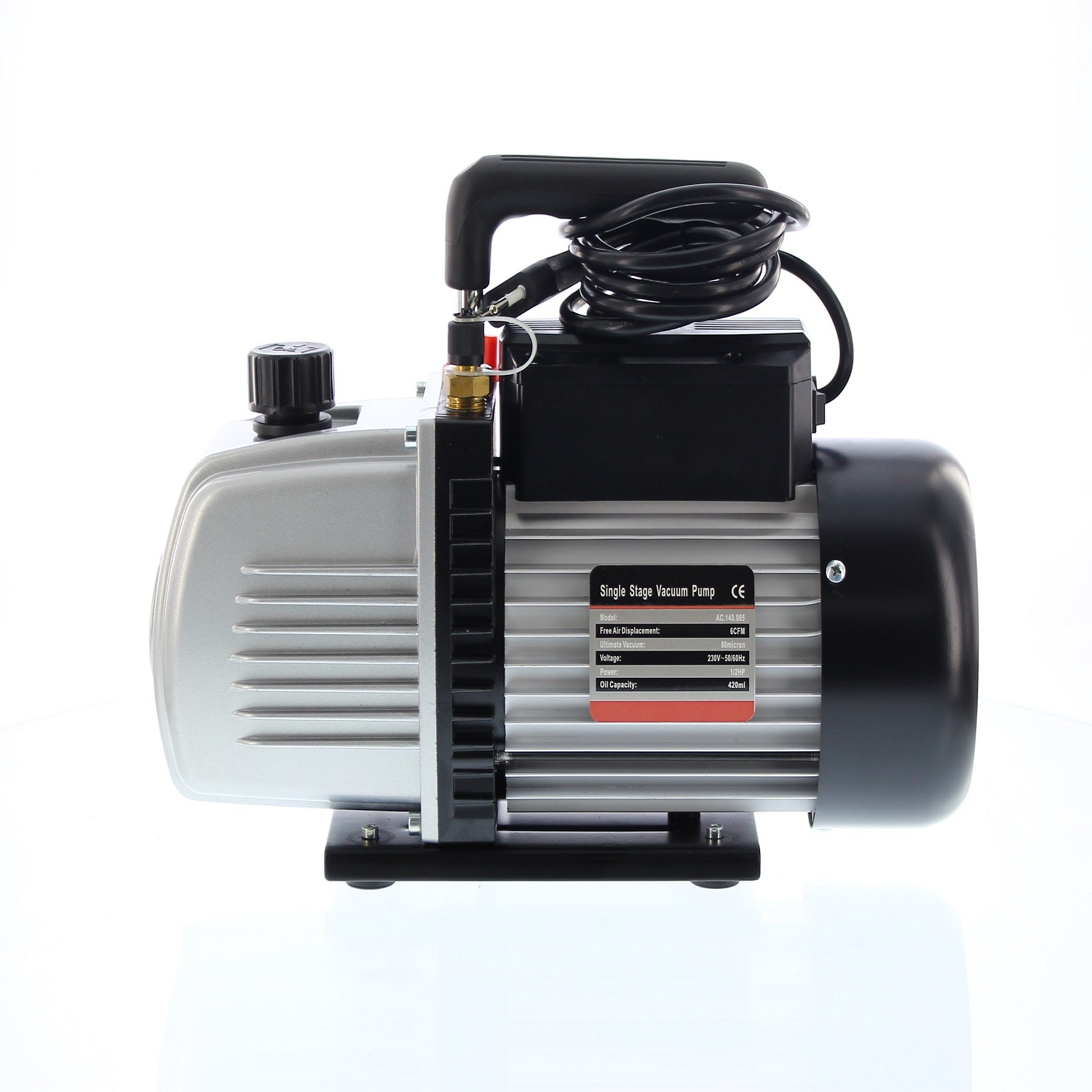 BOMBA DE VACIO 6 CFM 1/2 HP 1440R/MIN 0.8PA/60MICRON - 1