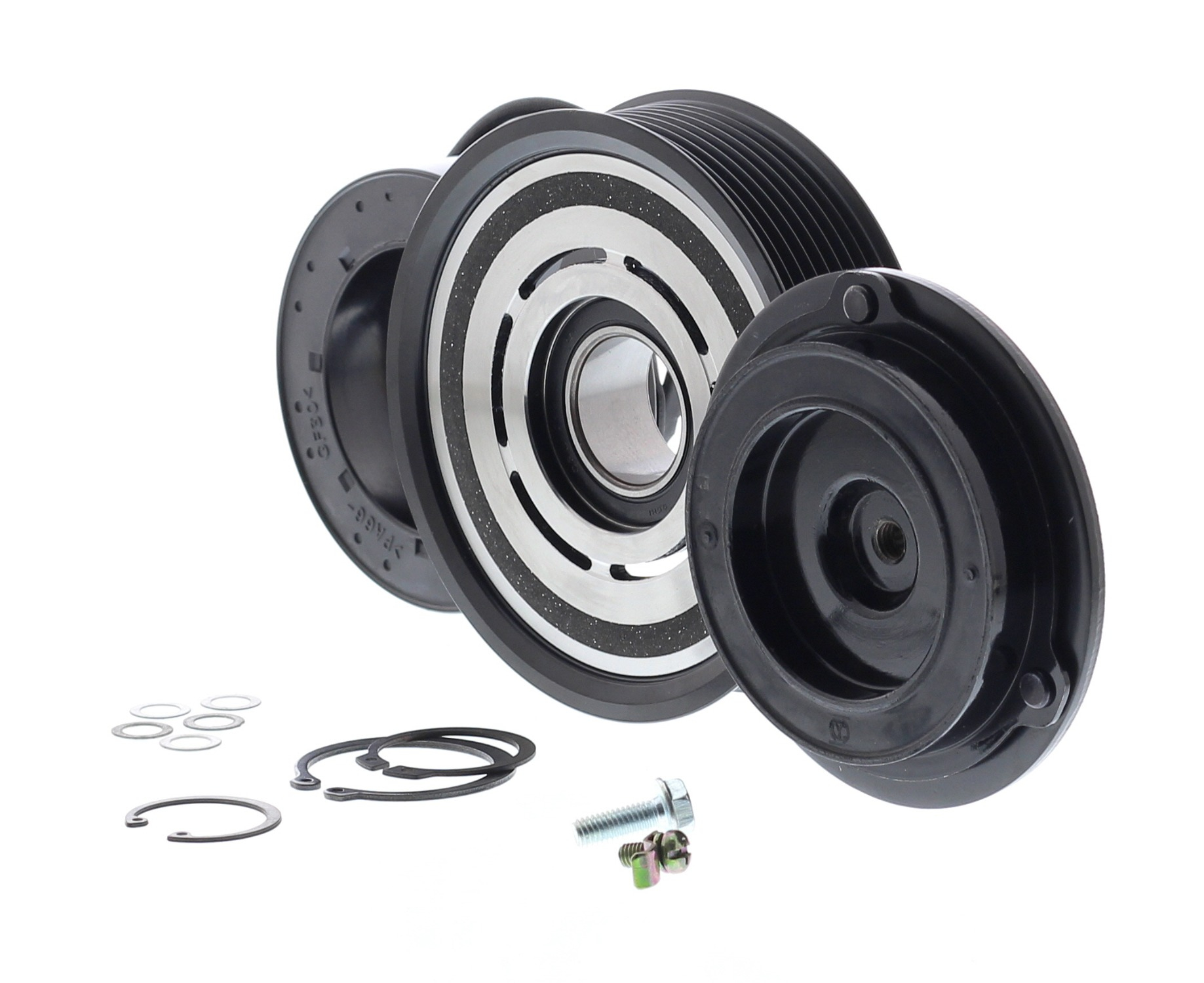 EMBRAGUE COMPLETO AMERICAN AIR 10PA 8PK 125 MM 12V (MD 18.26MM) AL78779 JOHN DEERE - 2