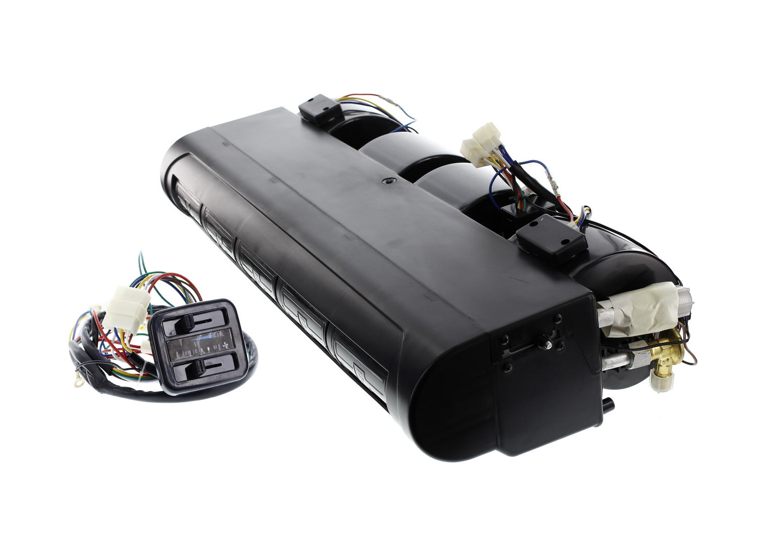 EVAPORADOR UNIVERSAL 5 VENTANAS 12 V SOLO FRIO (NEGRO) - 2