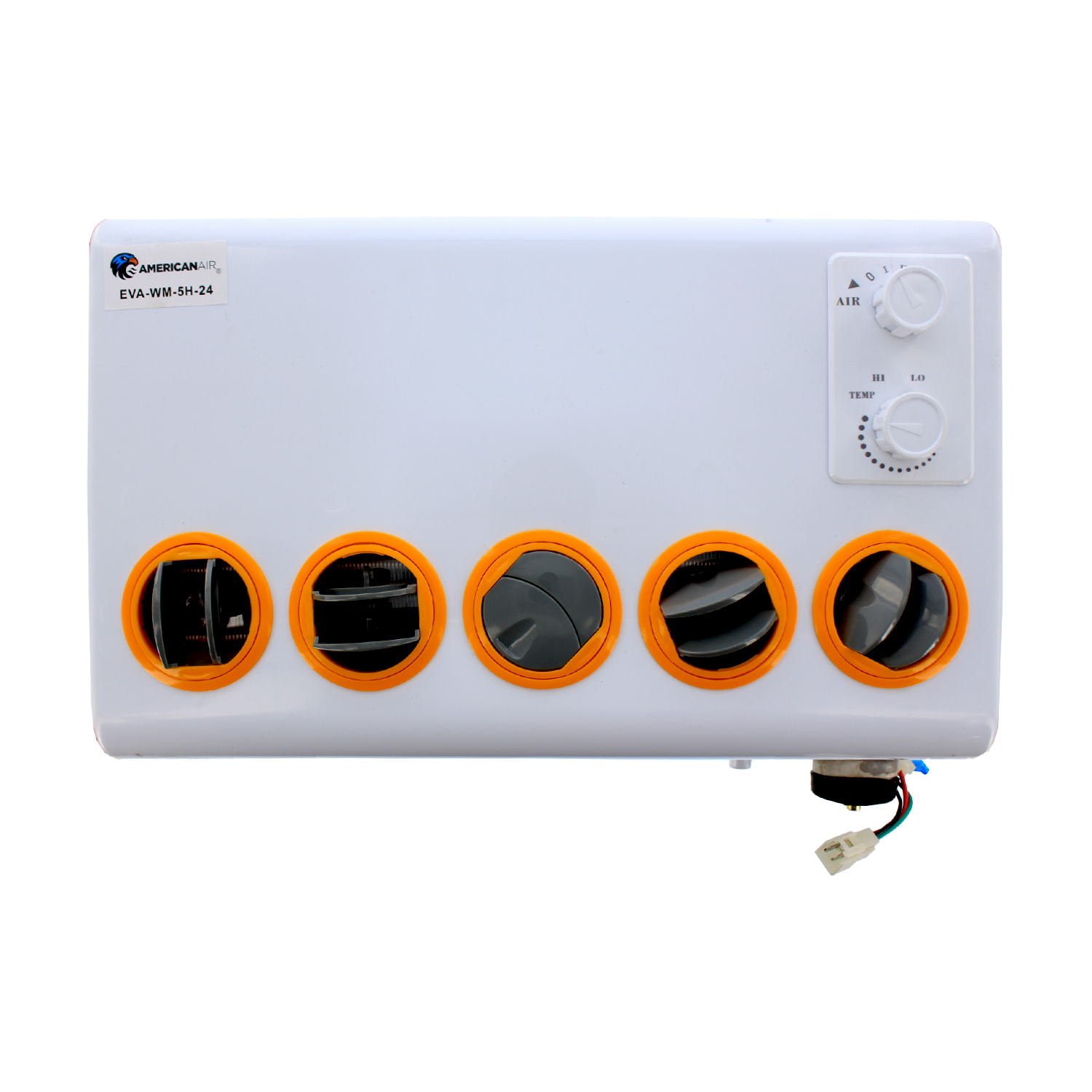 EVAPORADOR DE PARED 5 SALIDAS 25680 BTU 663 M3/HR 1.4A 24V - 1