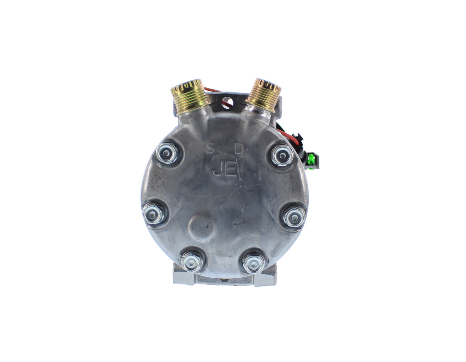 COMPRESOR DE AC AMERICAN AIR 7H15 2A 12V 132MM TAPA JD (M) 4626 - 3