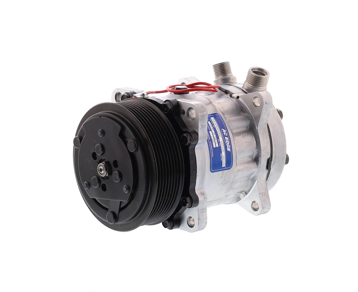 COMPRESOR DE AC AMERICAN AIR 7H13 8PK 12V 119MM TAPA JE (AM) 7306 - 8