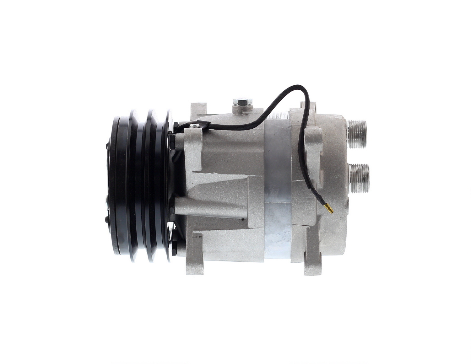 COMPRESOR DE AC AMERICAN AIR V5 2A 12V 132MM KOMATSU (AM) - 1