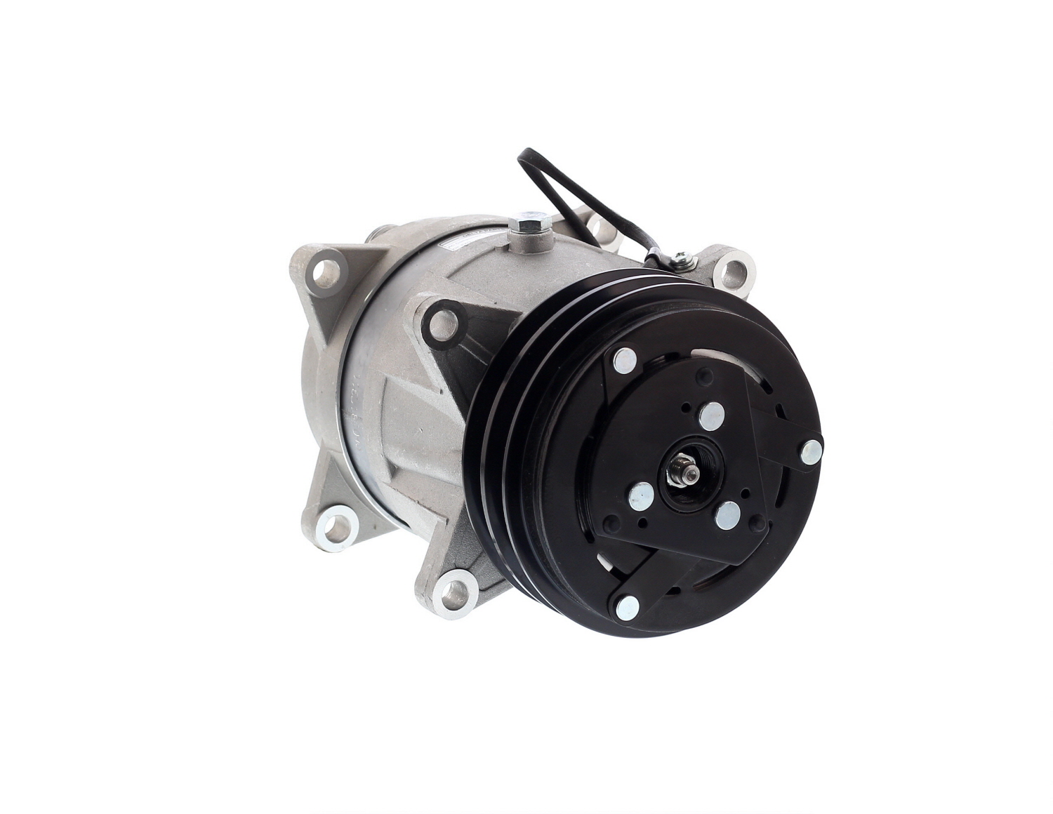 COMPRESOR DE AC AMERICAN AIR V5 2A 12V 132MM KOMATSU (AM) - 6