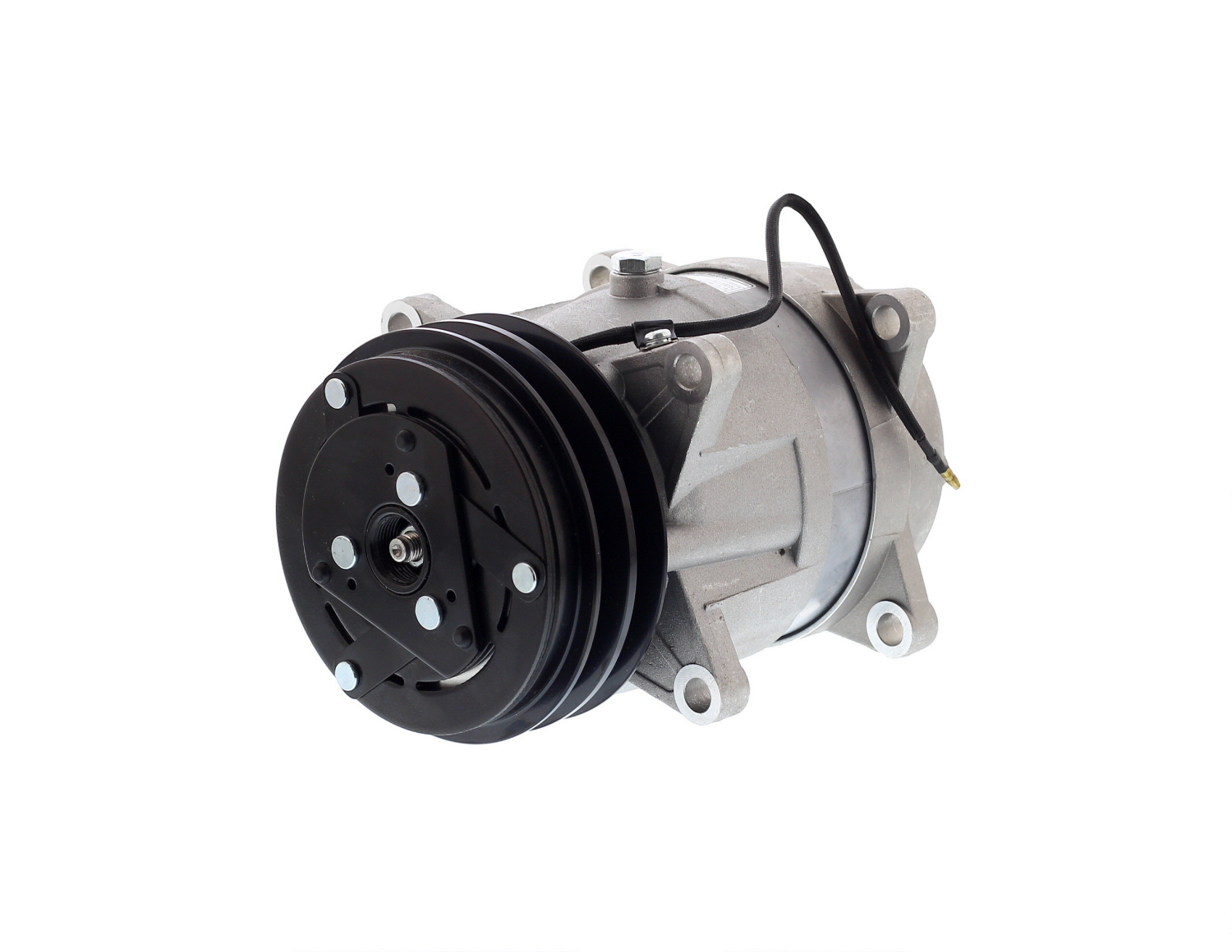 COMPRESOR DE AC AMERICAN AIR V5 2A 12V 132MM KOMATSU (AM) - 8
