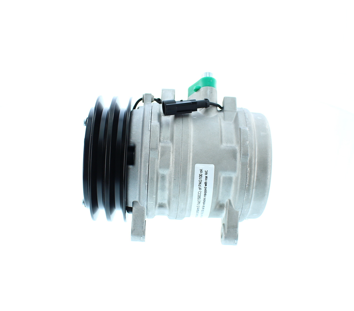 COMPRESOR DE AC AMERICAN AIR SP10 2A 12V 120MM DAEWOO (AM) - 1