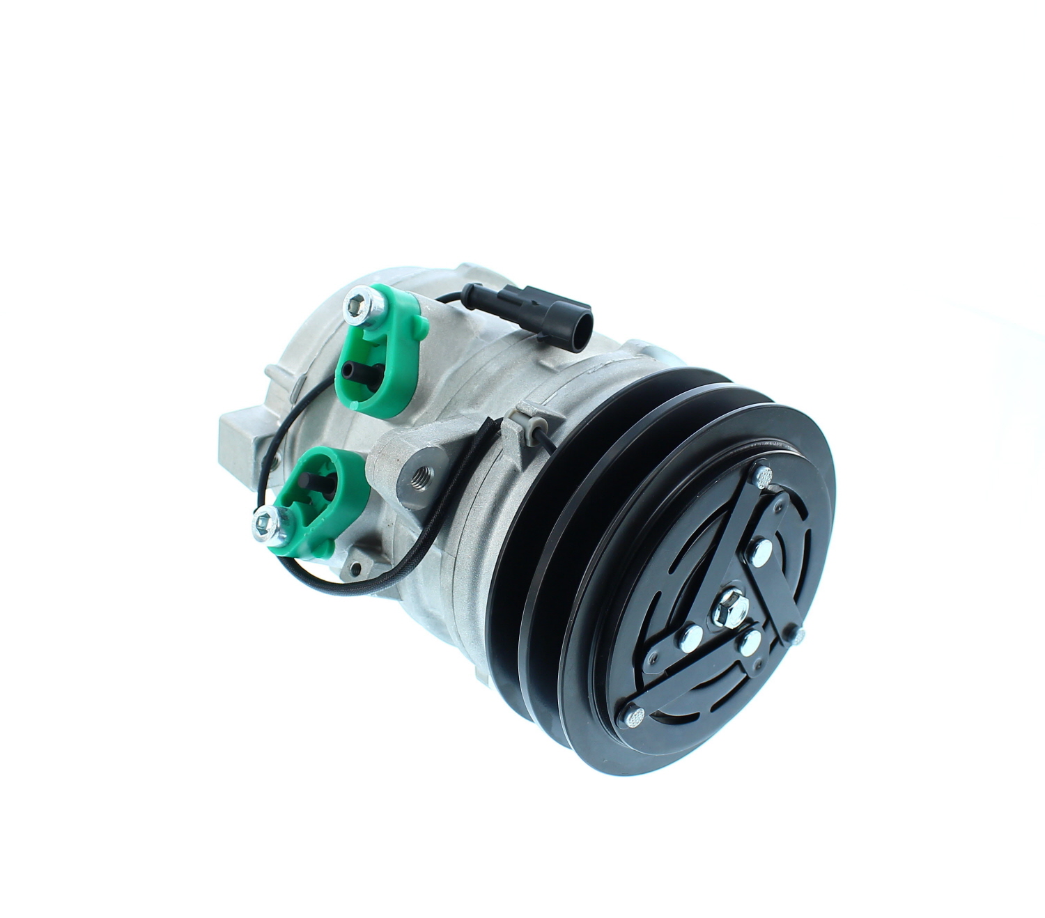 COMPRESOR DE AC AMERICAN AIR SP10 2A 12V 120MM DAEWOO (AM) - 6