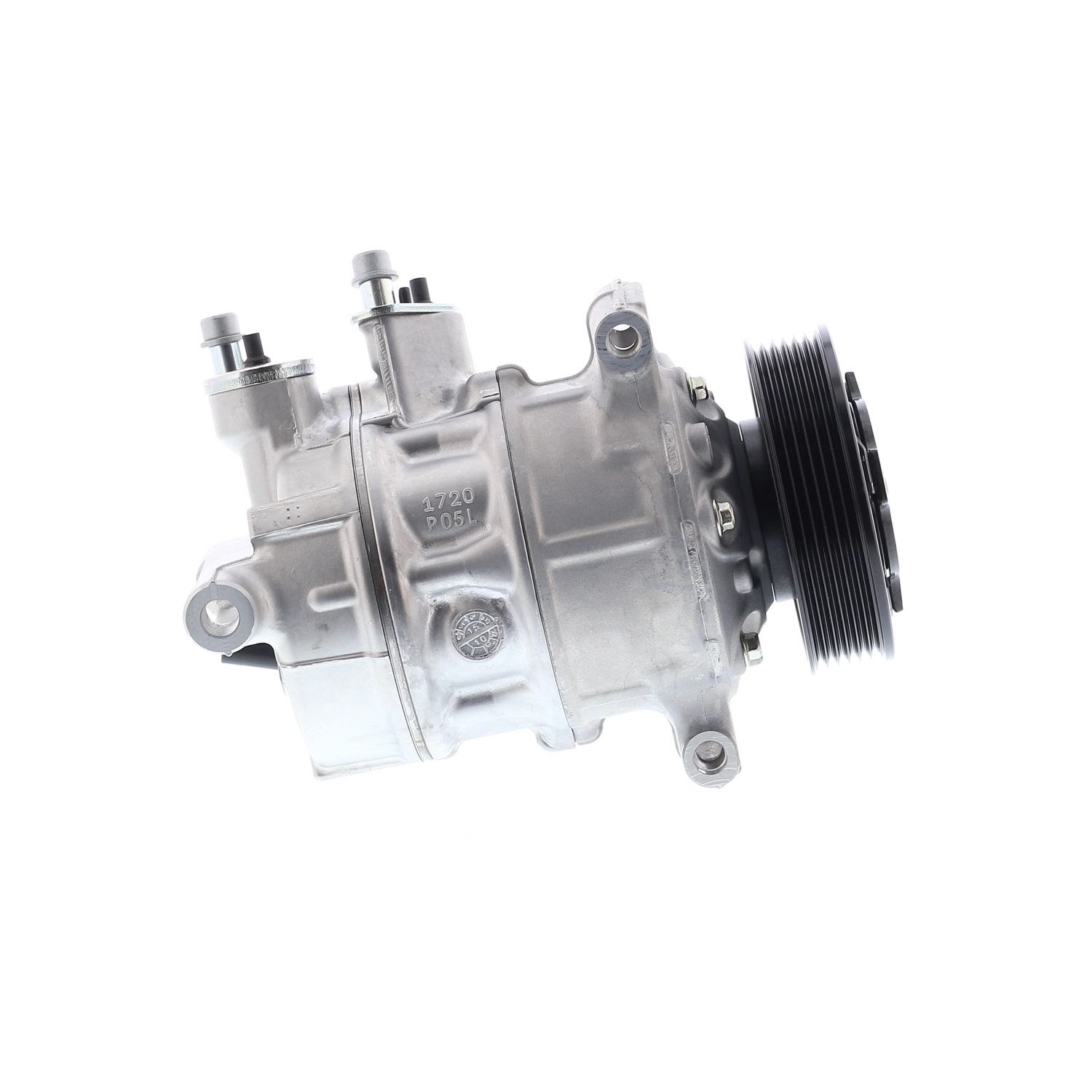 COMPRESOR DE AC AMERICAN AIR PXE14 6PK 12V 110MM PARA VOLKSWAGEN GOLF 1748 SANDEN - 5