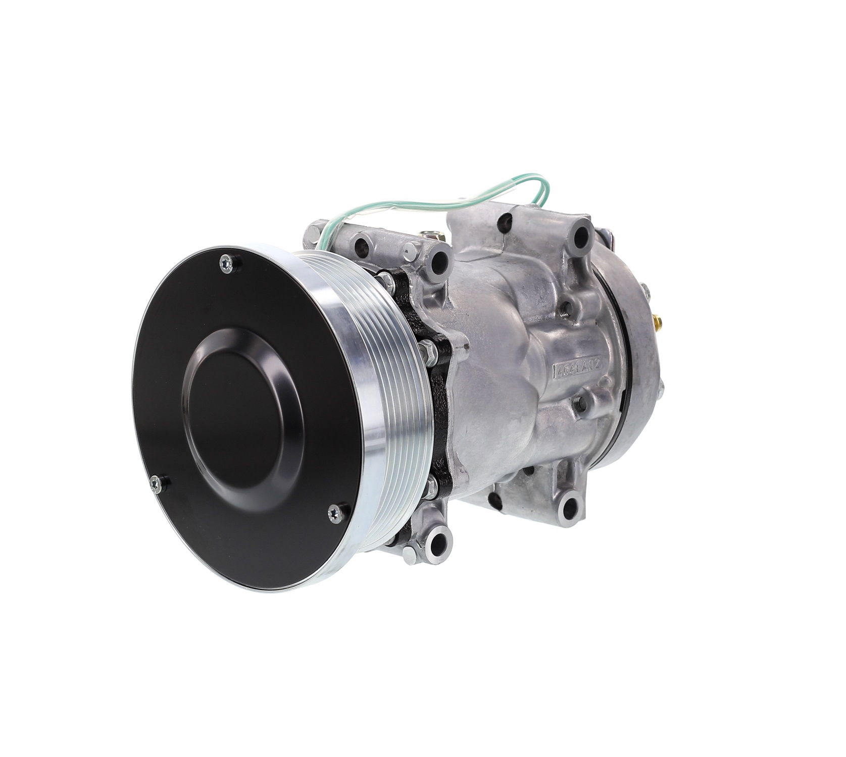 COMPRESOR DE AC AMERICAN AIR 7H15 8PK 24V 133MM POLEA MINERA TAPA GK 4769 4301 SANDEN - 8