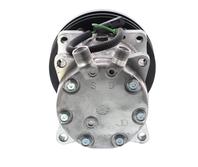 COMPRESOR DE AC SD7H15SHD 8PK 24V 152MM MONTAJE DIRECTO TAPA GK 4840 4302 SANDEN - 3