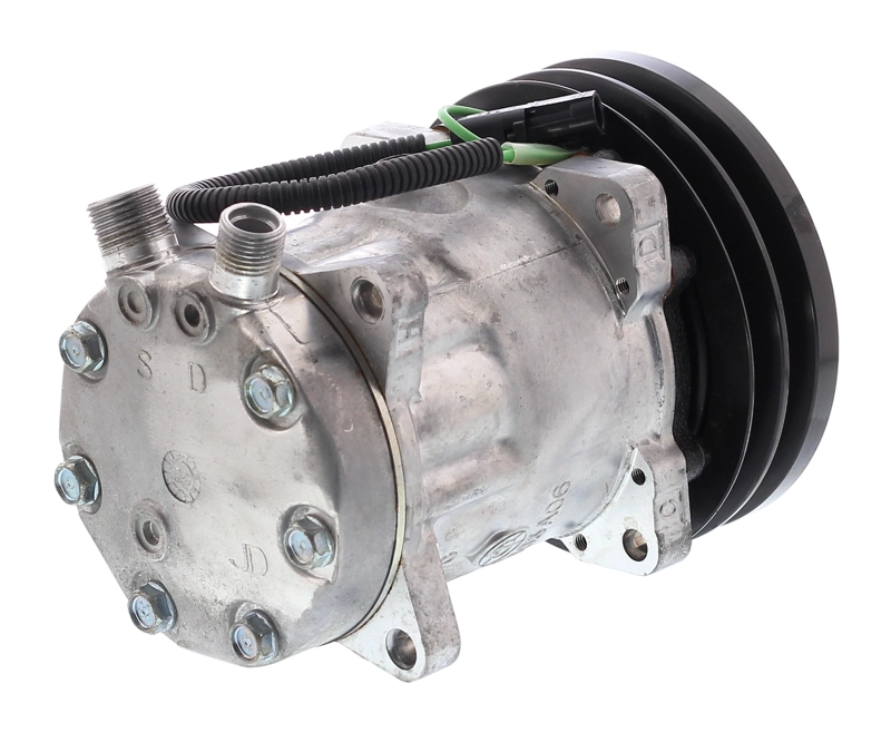 COMPRESOR DE AC SD7H15SHD 8PK 24V 152MM MONTAJE DIRECTO TAPA GK 4840 4302 SANDEN - 4